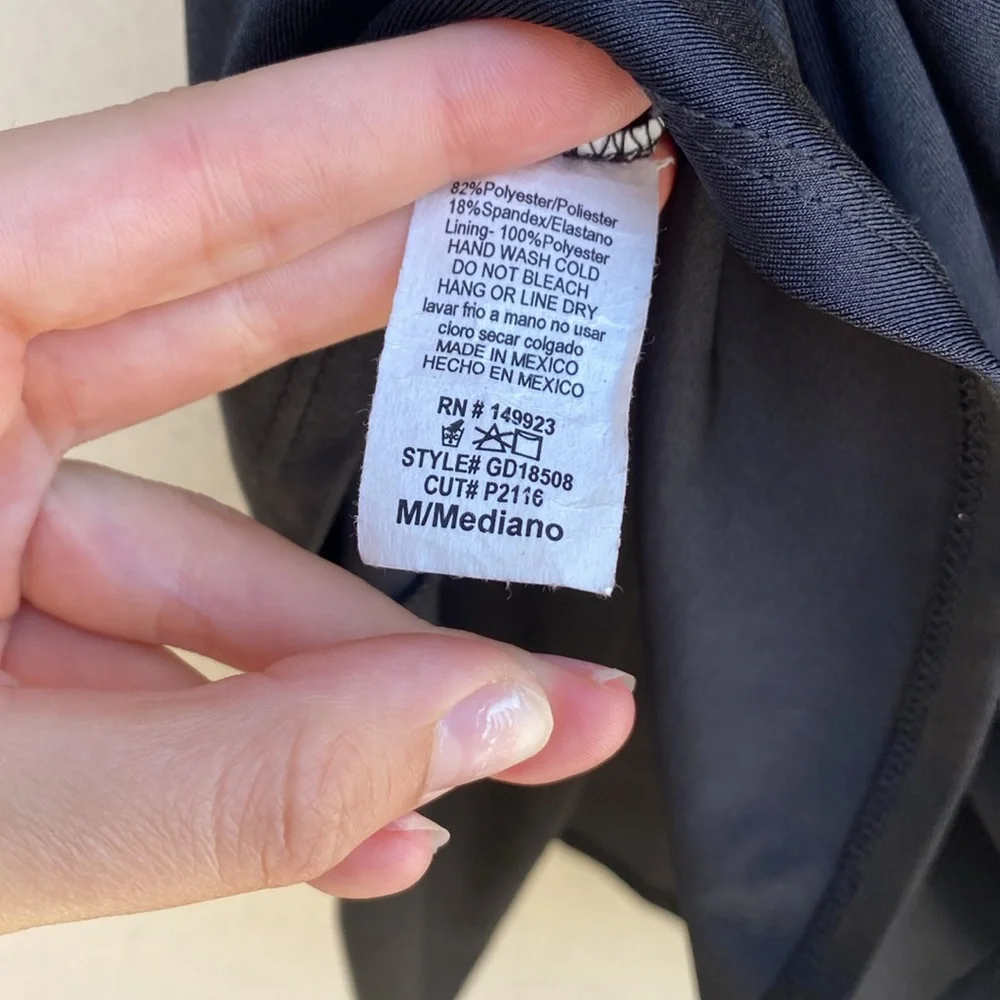 Windsor NWT Bling Fling Satin Rhinestone Skater Dress M - Picture 12 of 12